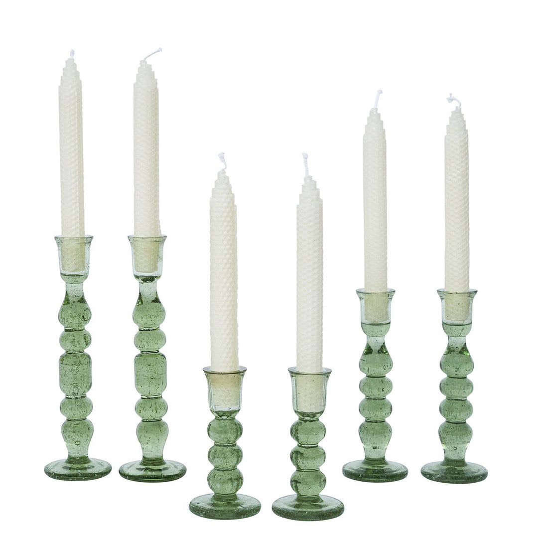 Provence 7" Candlestick Set/2 - Basil