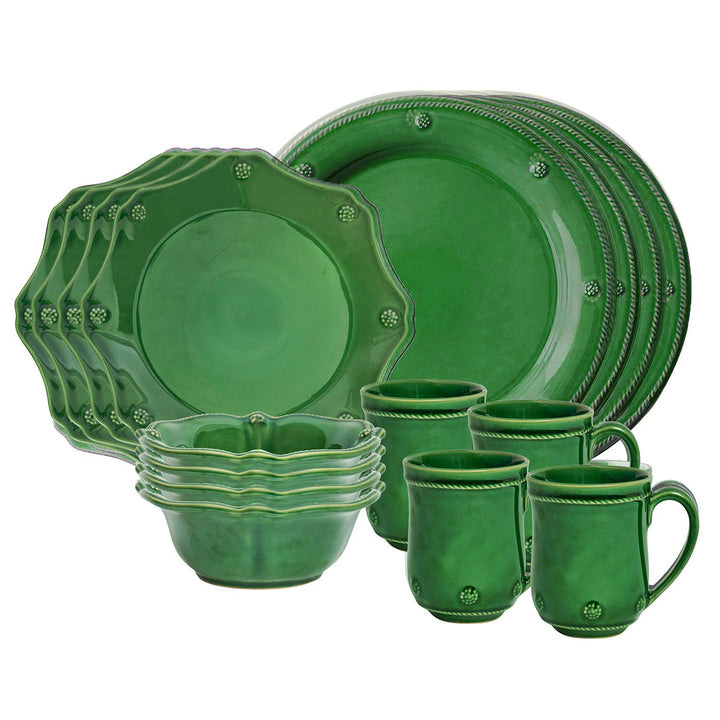 Berry &amp; Thread 16pc Place Setting - Basil