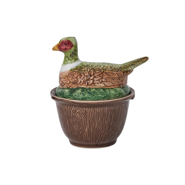 Forest Walk Pheasant Bowl with Lid - Multi
