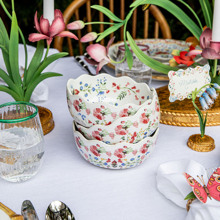 Sofia Cereal/Ice Cream Bowl - Multi