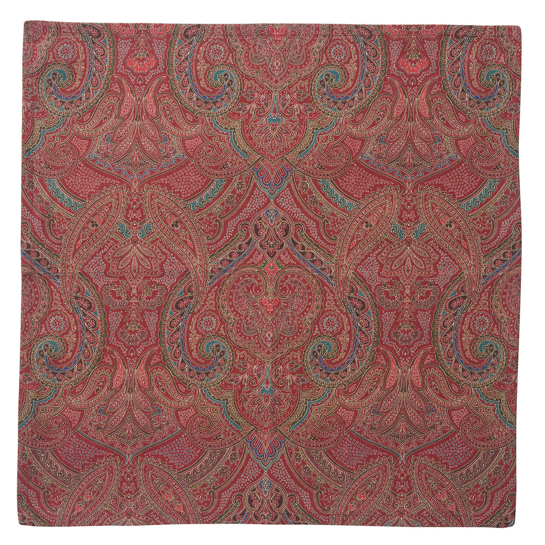 Paisley Napkin Set/4 - Red
