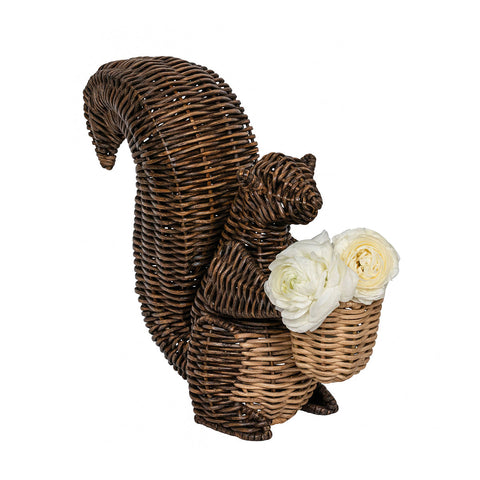 Devon Willow Squirrel Flameless Candle Holder