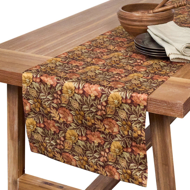 Willa 18" x 90" Table Runner - Amber