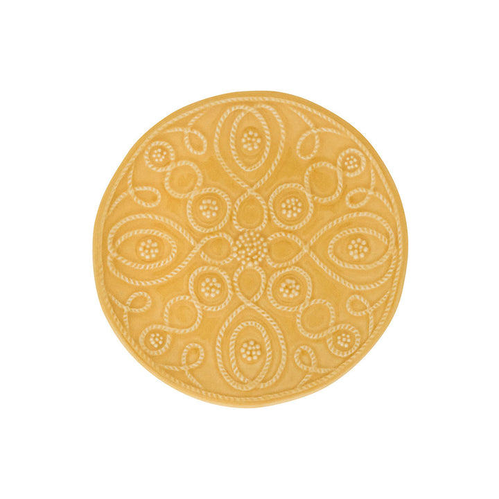 Jardins Du Monde Side/Cocktail Plate Assorted Set/4 - Daffodil