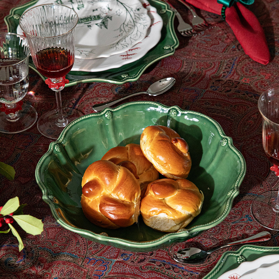 Berry &amp; Thread 13" Serving Bowl - Basil