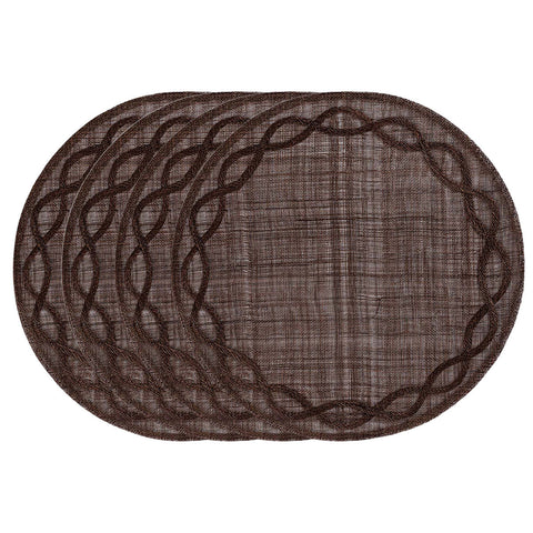 Tuileries Garden Placemat Set/4 - Walnut