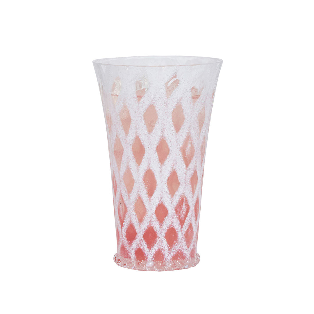 Trellis Large Tumbler - White