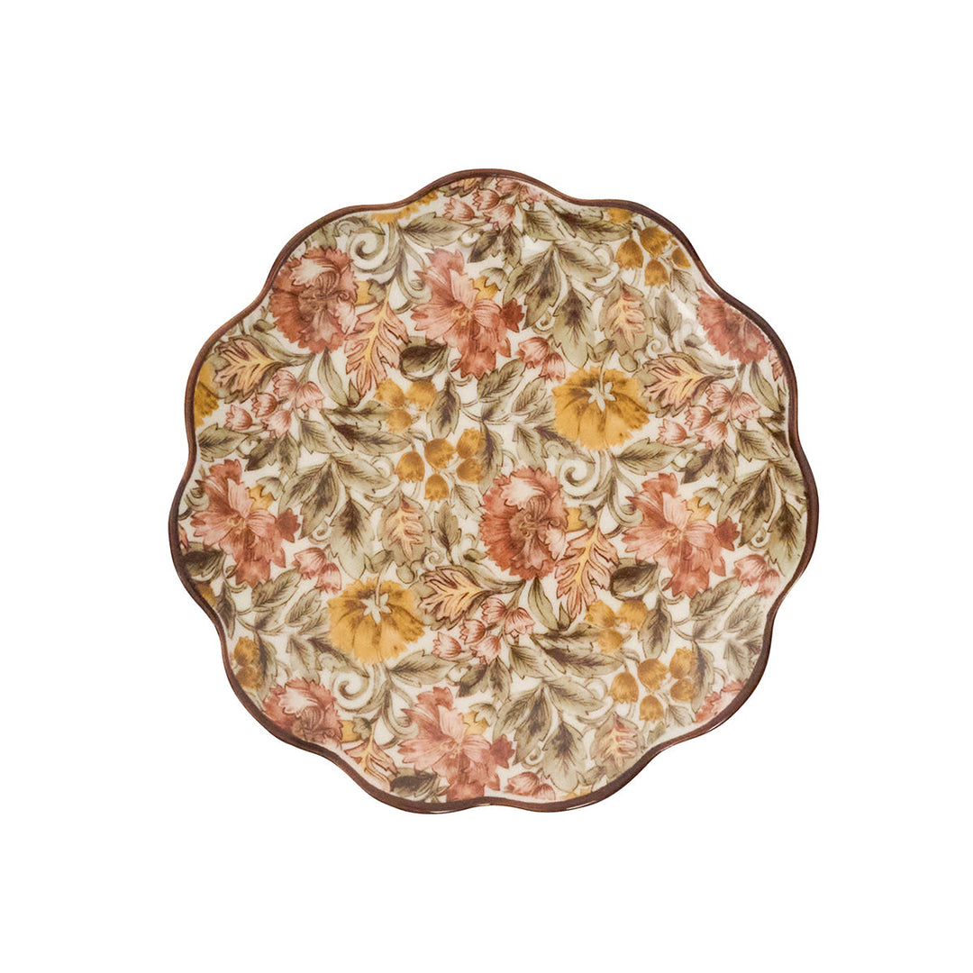 Willa Cocktail Plate Set/4 - Amber