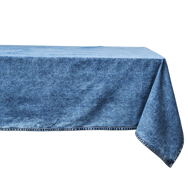 Denim 60" x 120" Tablecloth - Blue