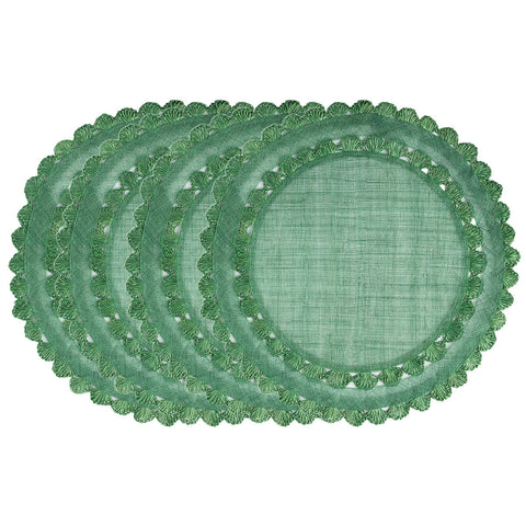 Isadora Placemat Set/4 - Evergreen