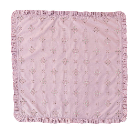 Eyelet Napkin Set/4 - Lilac