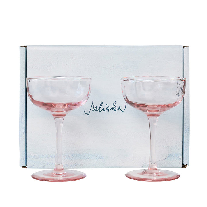 Puro Cocktail Coupe Set/2 - Blush