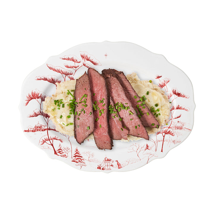 Country Estate Winter Frolic 15" Platter