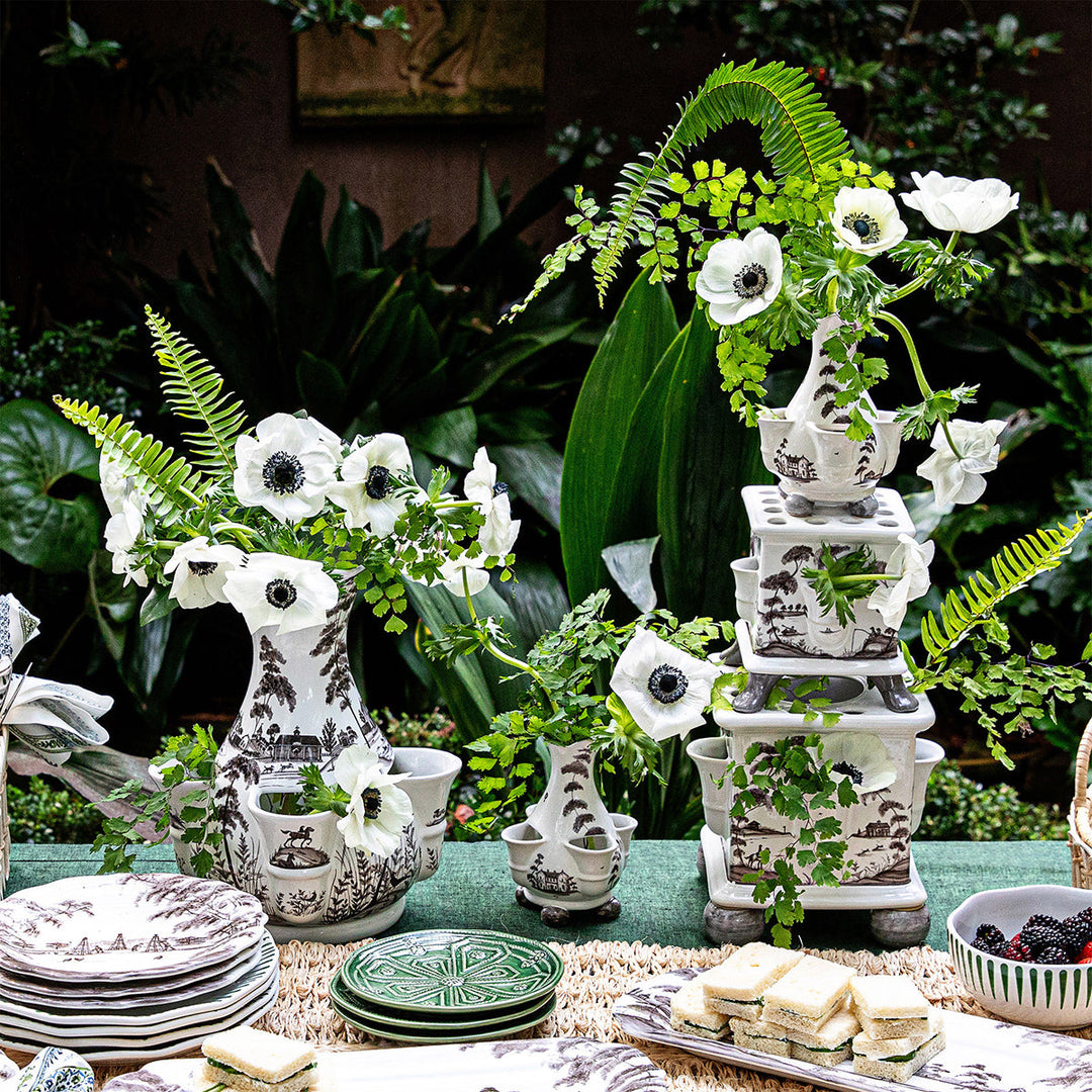 Country Estate 6" Tulipiere Vase - Flint Grey