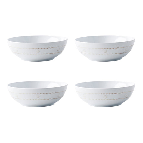 Berry & Thread Melamine Coupe Bowl Set/4 - Whitewash