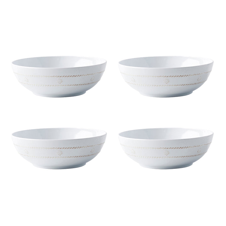 Berry &amp; Thread Melamine Coupe Bowl Set/4 - Whitewash