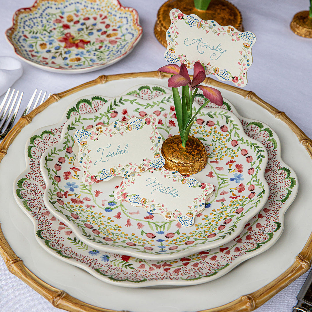 Sofia Place Card Set/12 - Multi