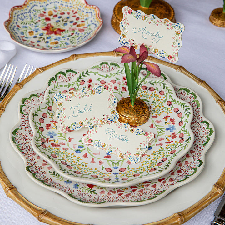 Sofia Place Card Set/12 - Multi