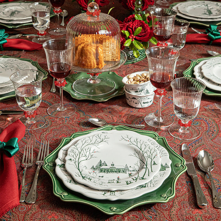 Berry &amp; Thread 4pc Place Setting - Basil