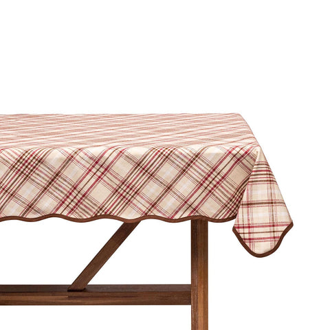 Harvest Tartan 52" Square Tablecloth