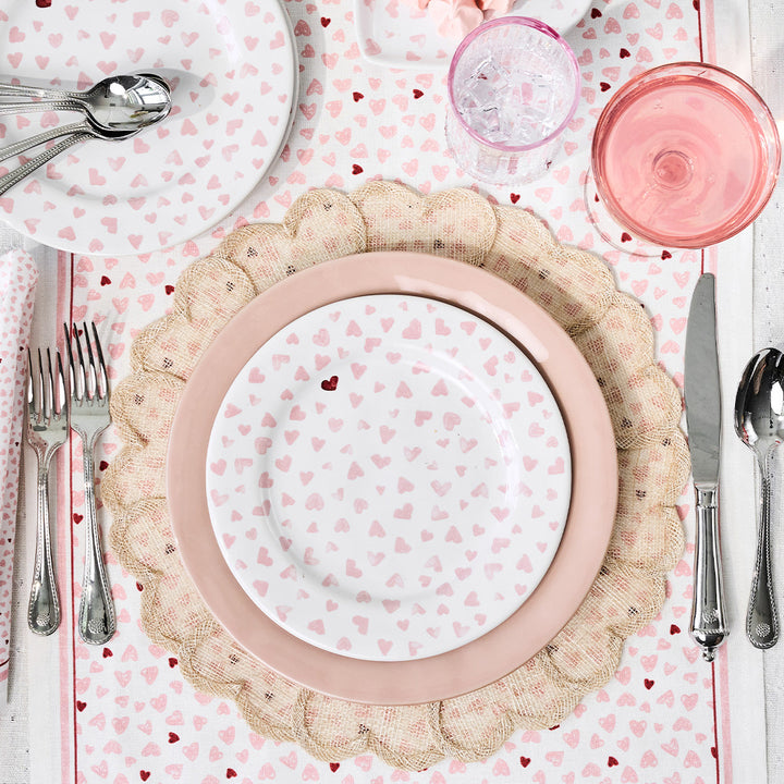 Heart Placemat - Natural