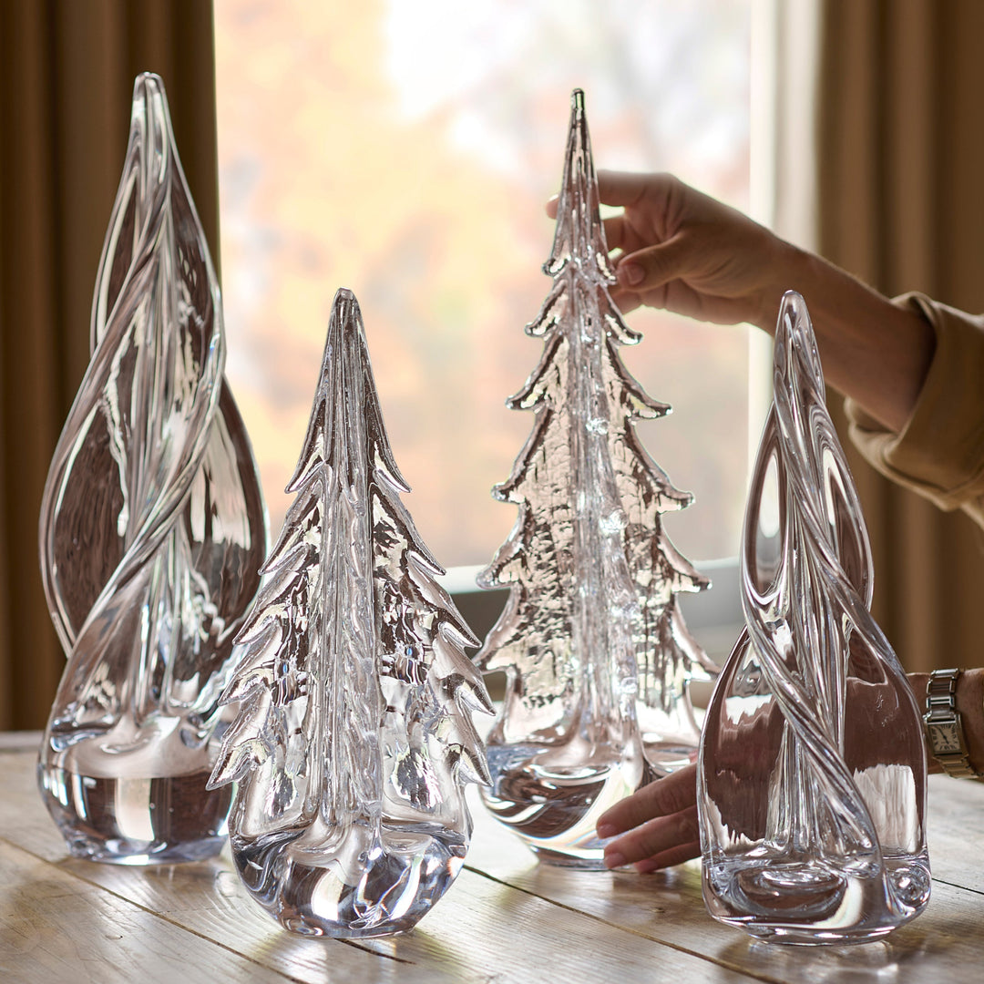 Crackle Four Sided Evergreen in Gift Box
