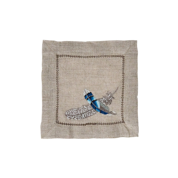 Forest Walk Cocktail Napkin Assorted Set/4 - Multi