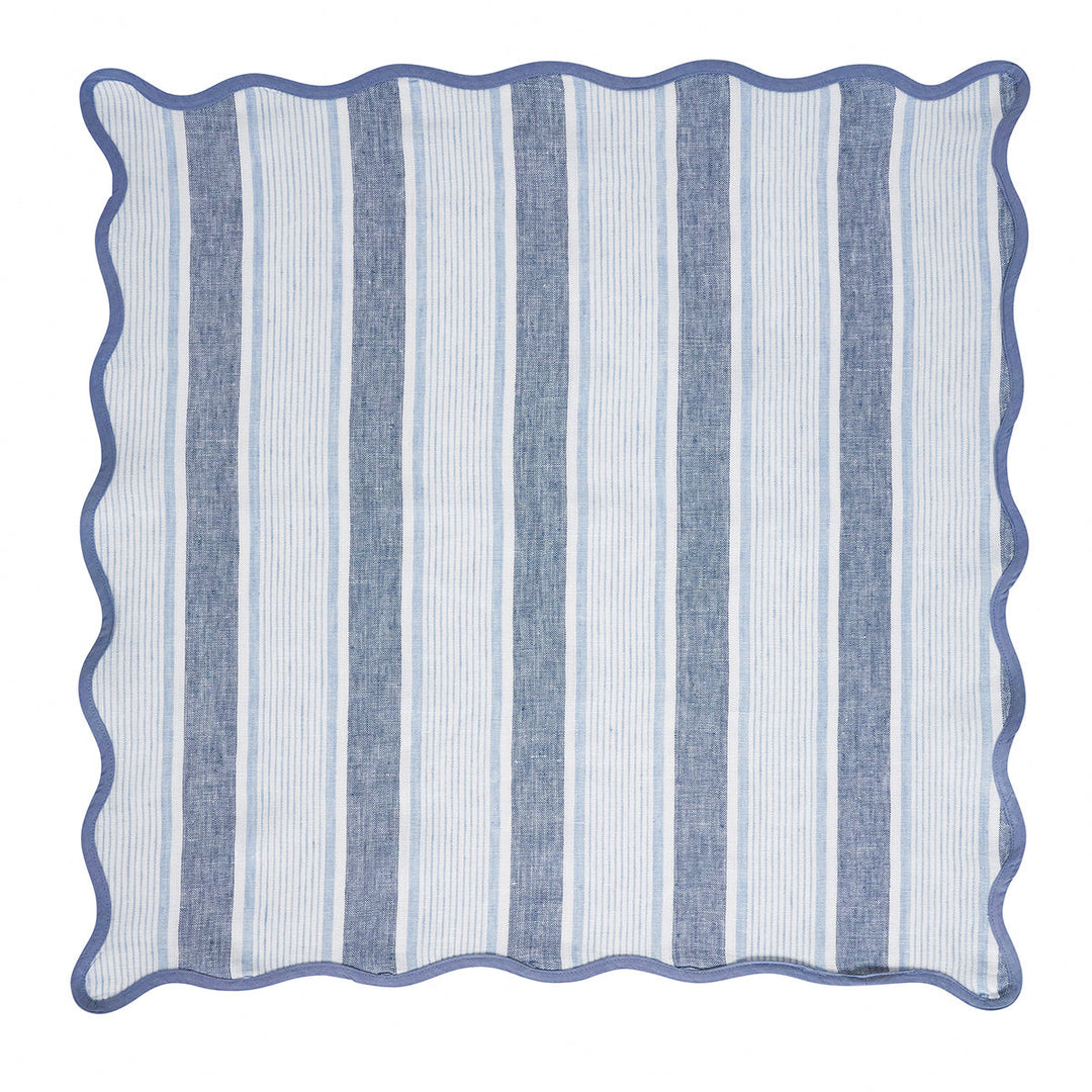 Cabana Stripe Napkin Set/4 - Ocean