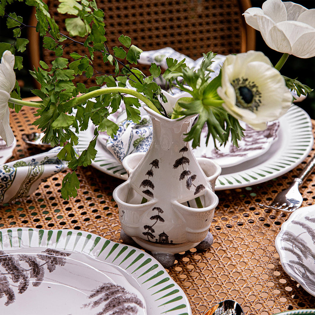 Country Estate 6" Tulipiere Vase - Flint Grey