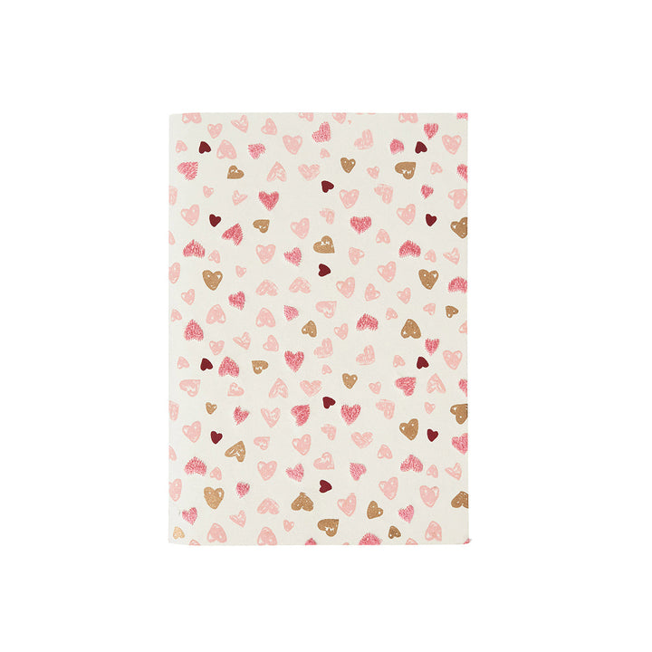 Love You More 7" x 10" Paper Journal - Pink