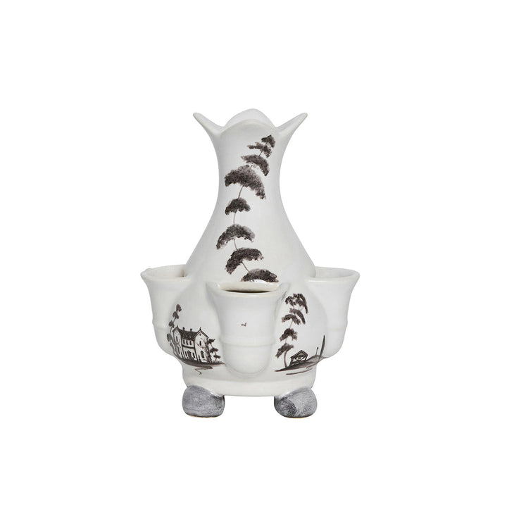 Country Estate 6" Tulipiere Vase - Flint Grey
