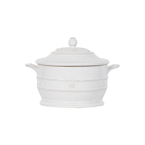 Berry & Thread Mini Cocotte - Whitewash