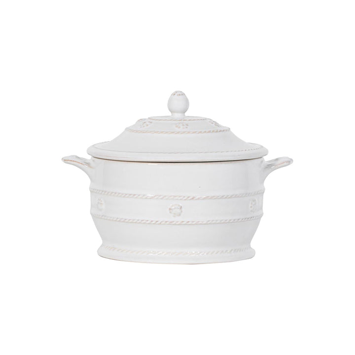 Berry &amp; Thread Mini Cocotte - Whitewash