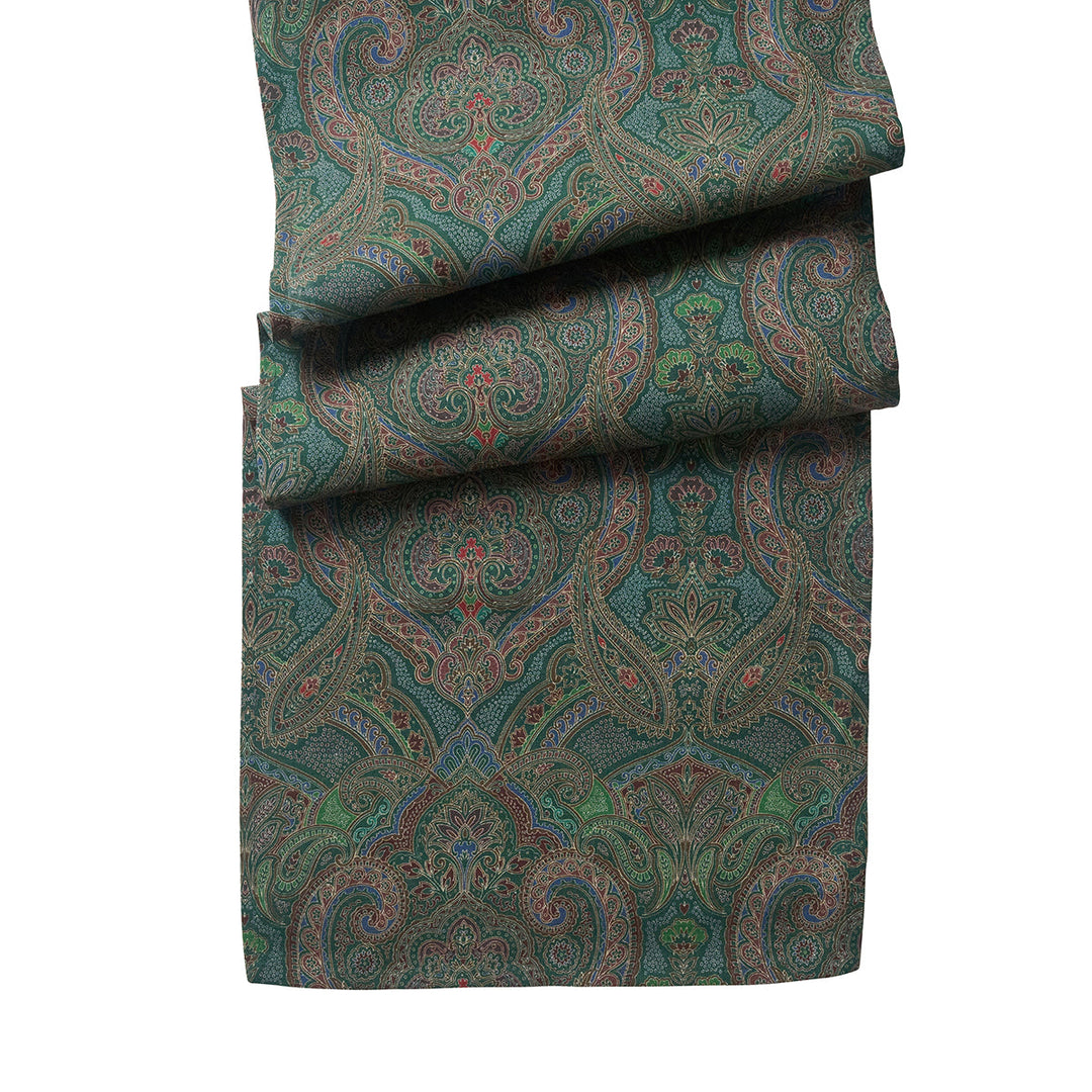 Paisley 18" x 90" Table Runner - Evergreen