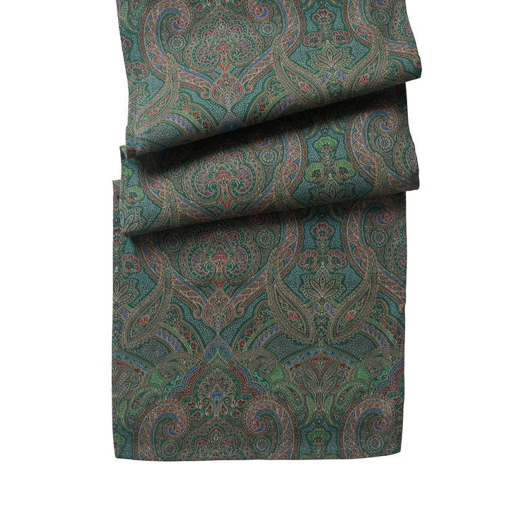 Paisley 18" x 90" Table Runner - Evergreen