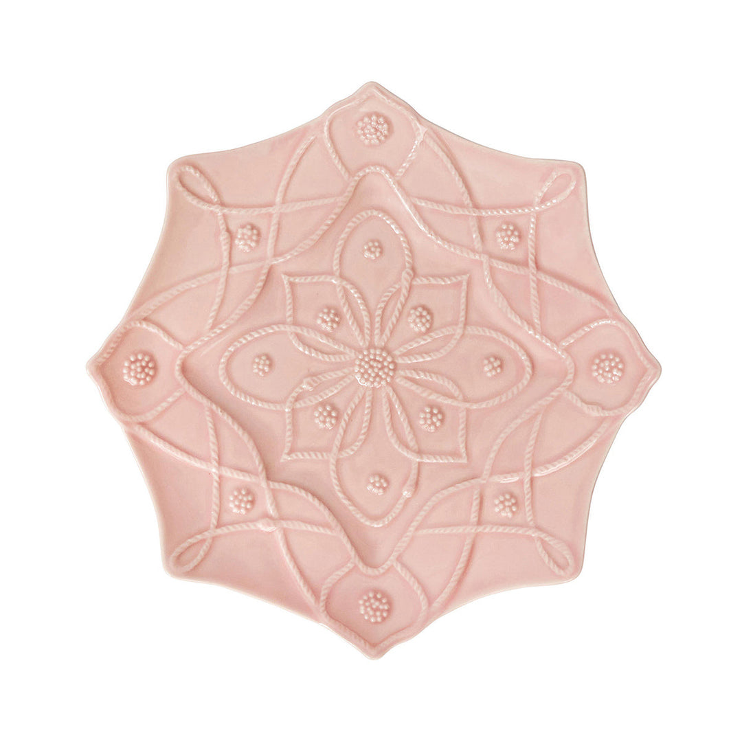 Jardins Du Monde Dessert/Salad Plate Assorted Set/4 - Blush