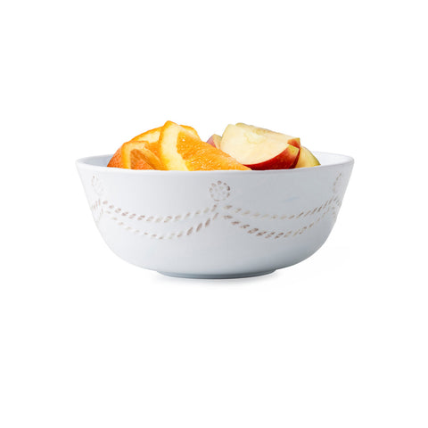 Berry & Thread Melamine Cereal/Ice Cream Bowl Set/4 - Whitewash