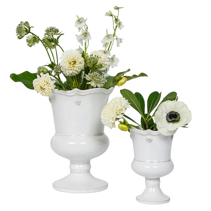 Berry &amp; Thread Petite Parterre Garden 5" Vase - Whitewash