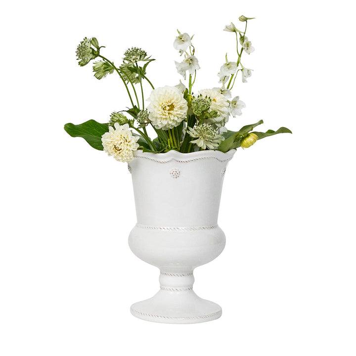 Berry &amp; Thread Petite Parterre Garden 8" Vase - Whitewash