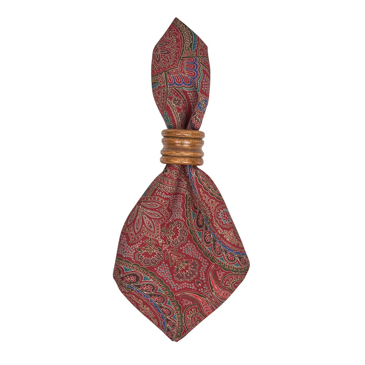 Paisley Napkin Set/4 - Red