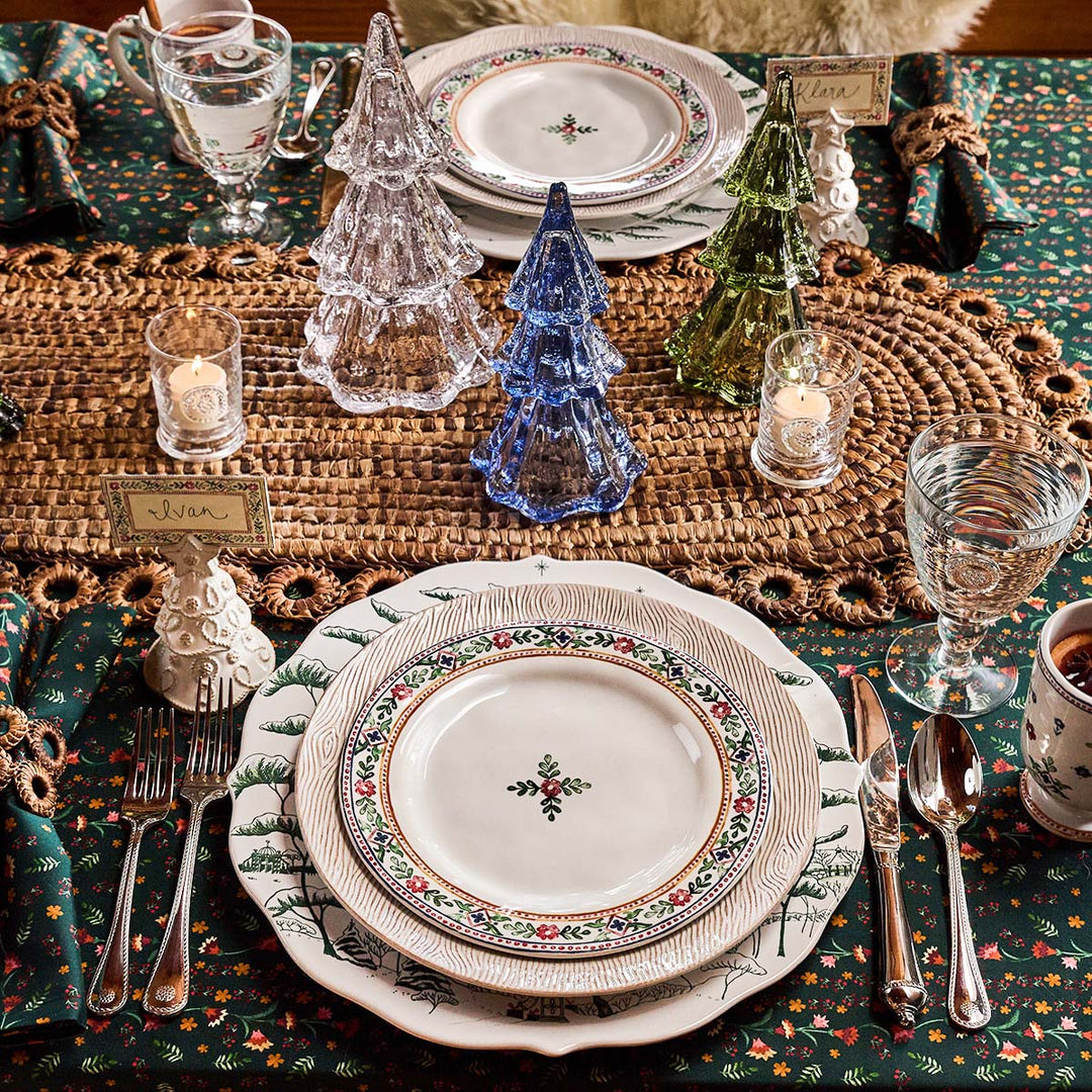 Rustic Ring 16" x 60" Table Runner - Natural