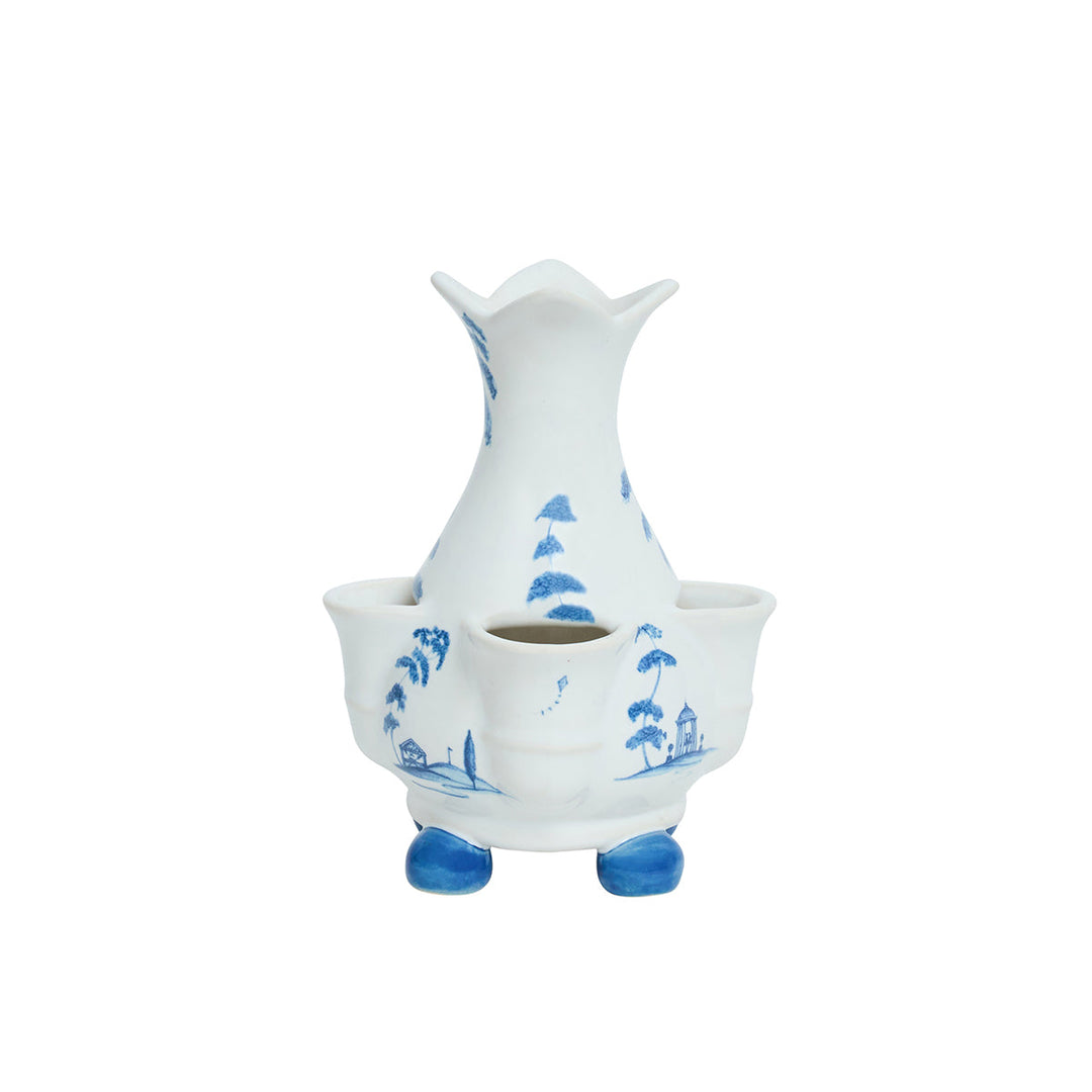 Country Estate 6" Tulipiere Vase - Delft Blue