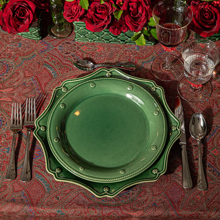 Berry &amp; Thread Dinner Plate - Basil