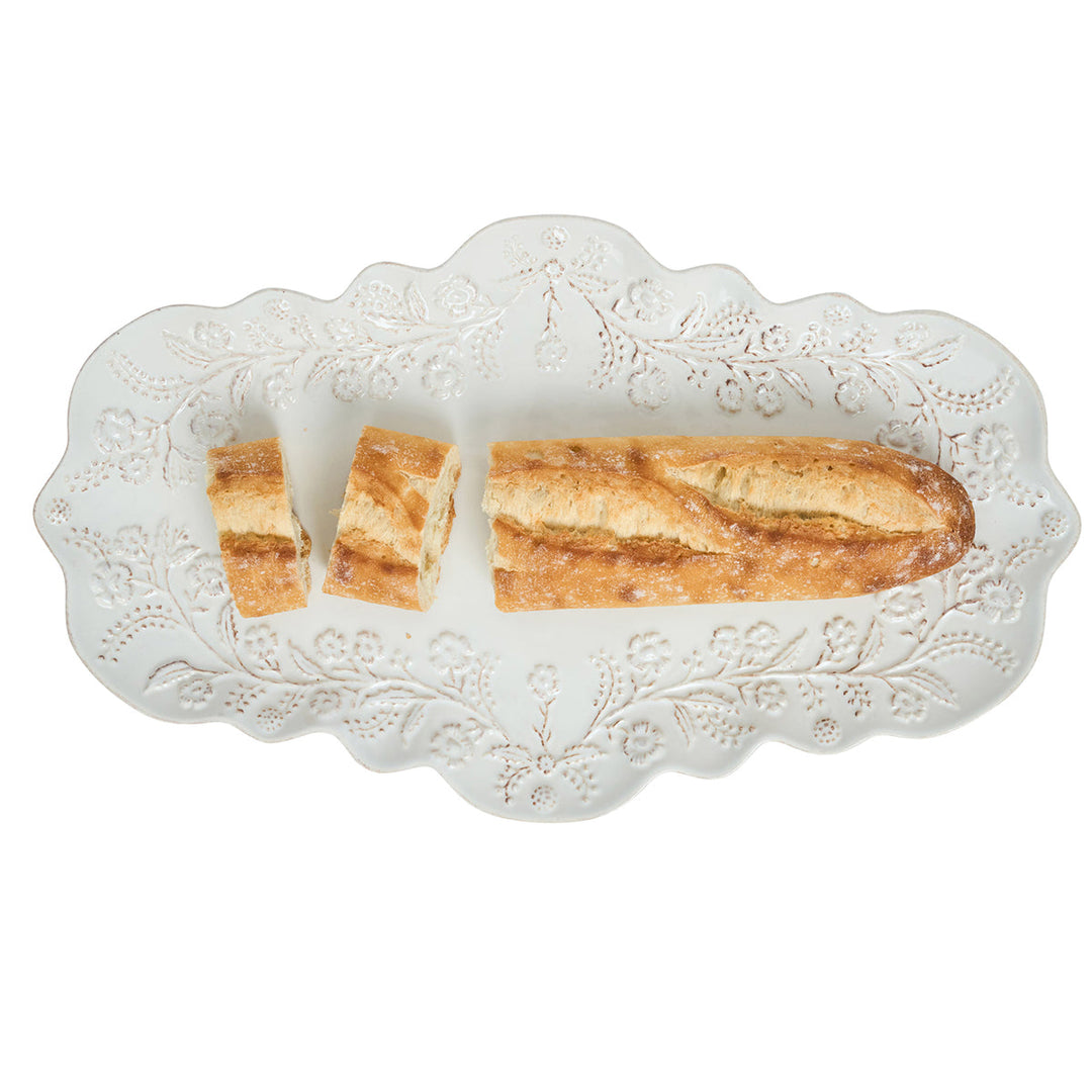 Berry &amp; Thread Thistle 16" Tray - Whitewash