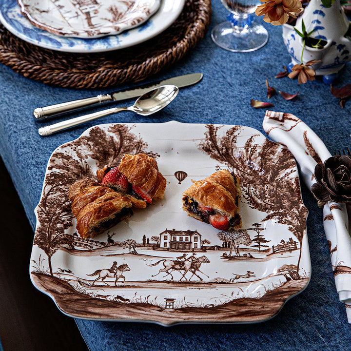 Country Estate Harvest 12" Tray - Sepia