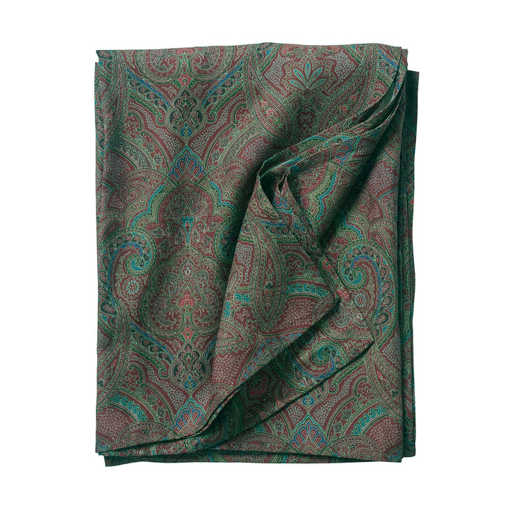 Paisley 60" x 120" Tablecloth - Evergreen