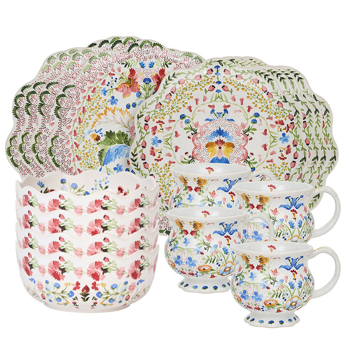 Sofia 16pc Place Setting - Multi