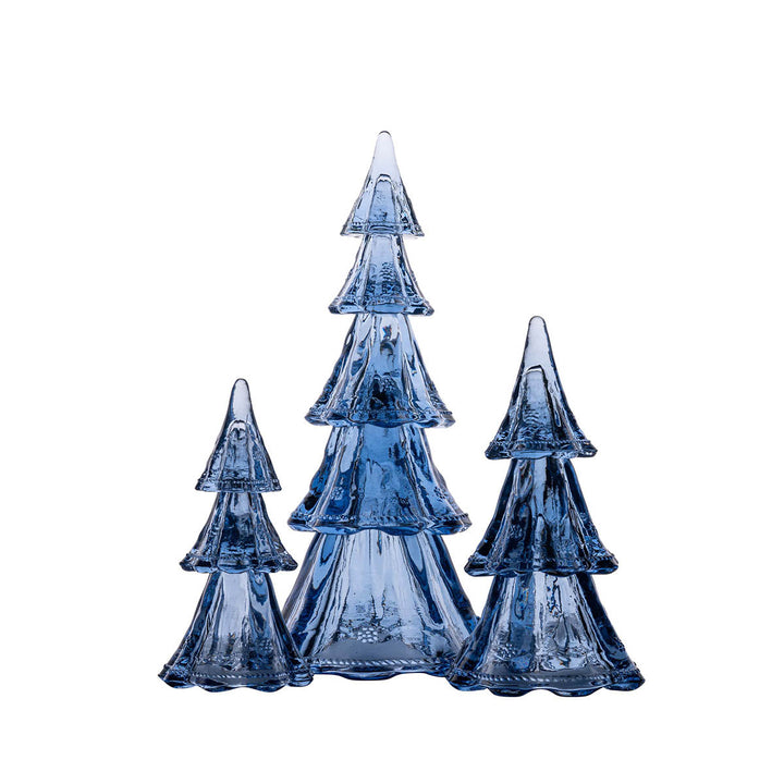 Berry &amp; Thread 9.5" Tree Set/3pc - Blue