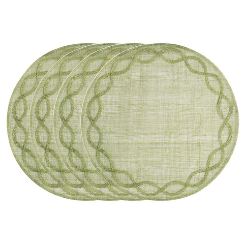 Tuileries Garden Placemat Set/4 - Pistachio