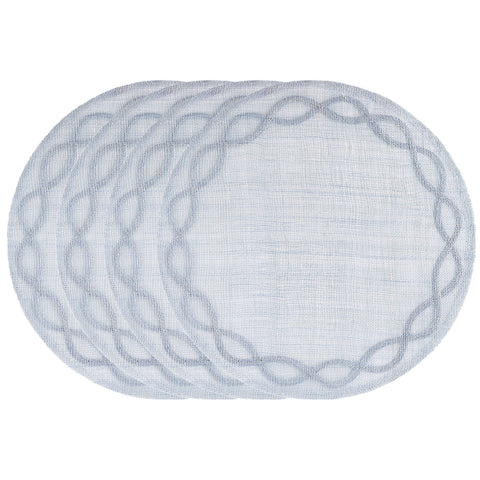 Tuileries Garden Placemat Set/4 - Chambray